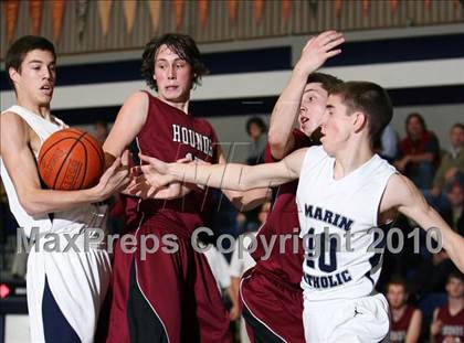 Thumbnail 1 in Healdsburg @ Marin Catholic (CIF NCS D4 Playoffs) photogallery.