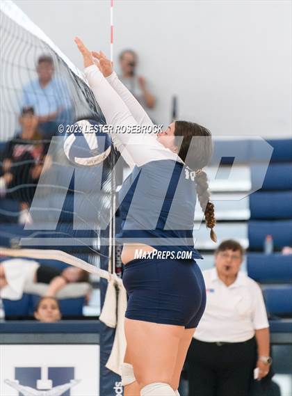 Thumbnail 2 in Hondo vs Jourdanton (Hondo Volleyball Tournament) photogallery.