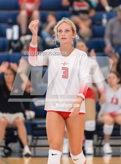 Thumbnail 1 in Hondo vs Jourdanton (Hondo Volleyball Tournament) photogallery.