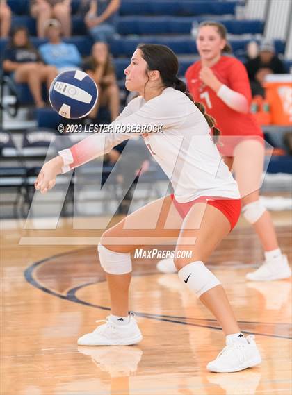 Thumbnail 1 in Hondo vs Jourdanton (Hondo Volleyball Tournament) photogallery.
