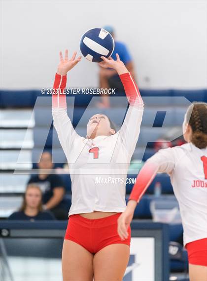 Thumbnail 1 in Hondo vs Jourdanton (Hondo Volleyball Tournament) photogallery.