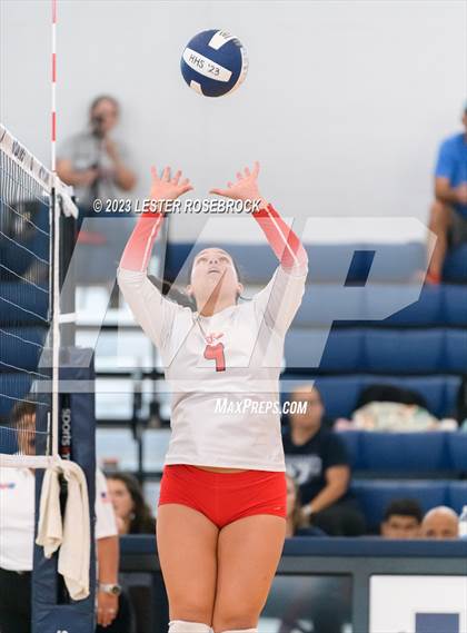 Thumbnail 1 in Hondo vs Jourdanton (Hondo Volleyball Tournament) photogallery.