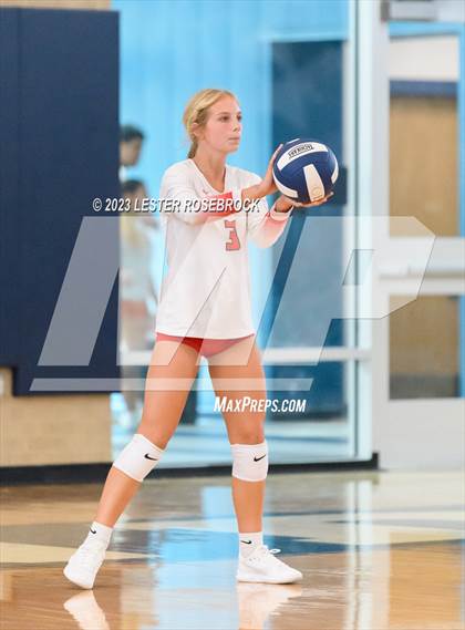 Thumbnail 1 in Hondo vs Jourdanton (Hondo Volleyball Tournament) photogallery.