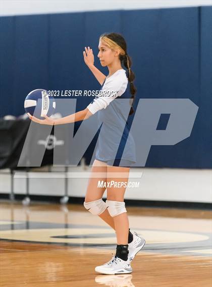 Thumbnail 1 in Hondo vs Jourdanton (Hondo Volleyball Tournament) photogallery.