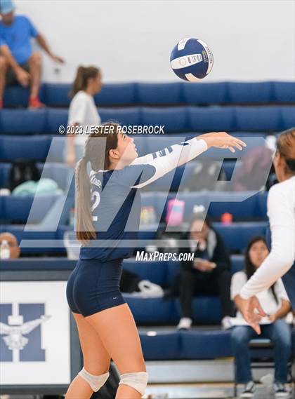 Thumbnail 3 in Hondo vs Jourdanton (Hondo Volleyball Tournament) photogallery.
