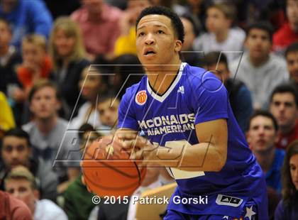 Thumbnail 2 in 2015 McDonald's All American Games Jam Fest (Boys) photogallery.