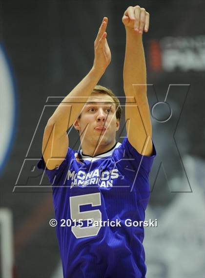 Thumbnail 1 in 2015 McDonald's All American Games Jam Fest (Boys) photogallery.