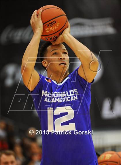 Thumbnail 2 in 2015 McDonald's All American Games Jam Fest (Boys) photogallery.