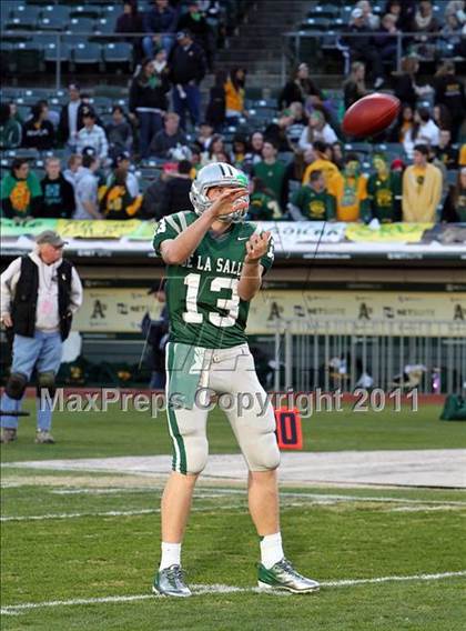 Thumbnail 2 in De La Salle vs. San Ramon Valley (CIF NCS D1 Final) photogallery.