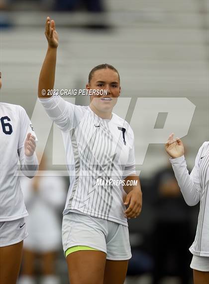 Thumbnail 1 in Ridgeline vs. Timpanogos (UHSAA 4A Quarterfinals) photogallery.