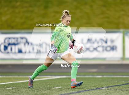 Thumbnail 2 in Ridgeline vs. Timpanogos (UHSAA 4A Quarterfinals) photogallery.