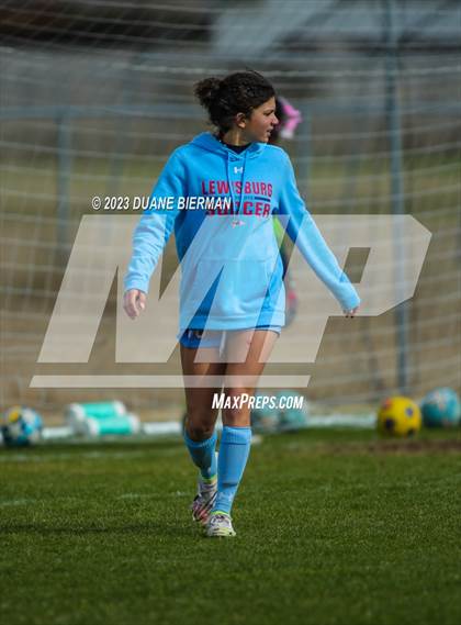 Thumbnail 2 in Clinton @ Lewisburg (MHSAA 6A Semifinal) photogallery.