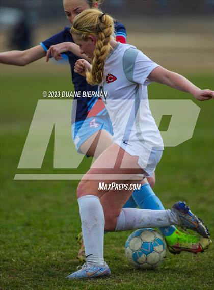 Thumbnail 1 in Clinton @ Lewisburg (MHSAA 6A Semifinal) photogallery.