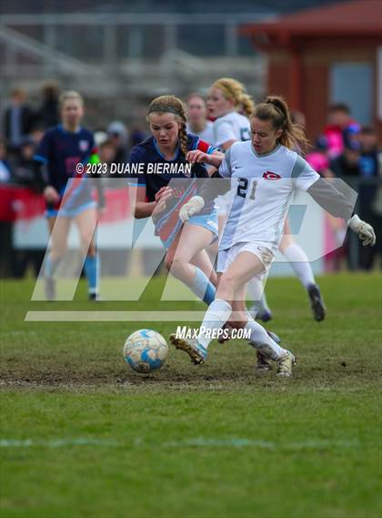 Thumbnail 2 in Clinton @ Lewisburg (MHSAA 6A Semifinal) photogallery.