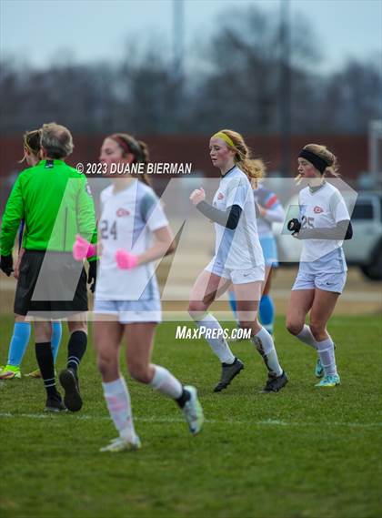 Thumbnail 2 in Clinton @ Lewisburg (MHSAA 6A Semifinal) photogallery.