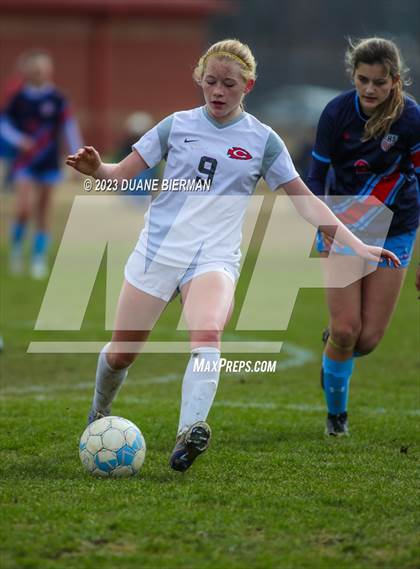 Thumbnail 3 in Clinton @ Lewisburg (MHSAA 6A Semifinal) photogallery.