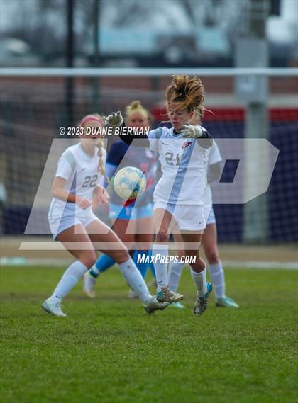 Thumbnail 2 in Clinton @ Lewisburg (MHSAA 6A Semifinal) photogallery.