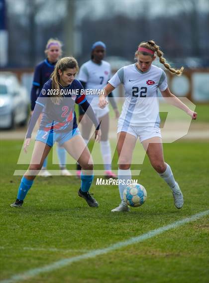 Thumbnail 3 in Clinton @ Lewisburg (MHSAA 6A Semifinal) photogallery.