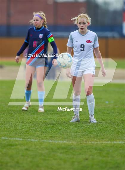 Thumbnail 1 in Clinton @ Lewisburg (MHSAA 6A Semifinal) photogallery.