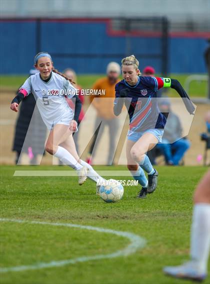 Thumbnail 1 in Clinton @ Lewisburg (MHSAA 6A Semifinal) photogallery.
