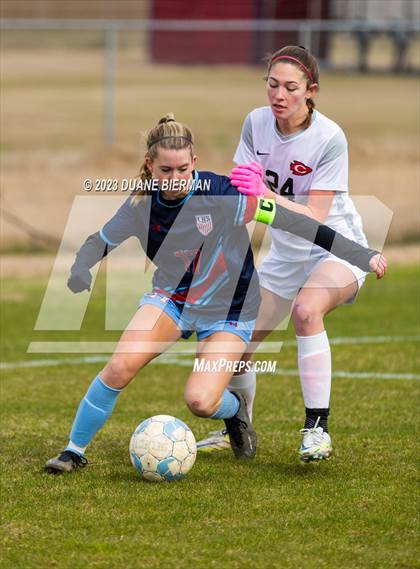 Thumbnail 3 in Clinton @ Lewisburg (MHSAA 6A Semifinal) photogallery.