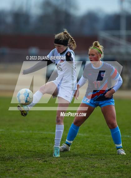 Thumbnail 2 in Clinton @ Lewisburg (MHSAA 6A Semifinal) photogallery.