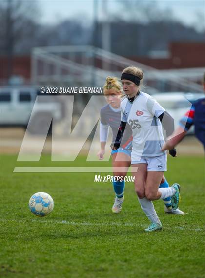 Thumbnail 1 in Clinton @ Lewisburg (MHSAA 6A Semifinal) photogallery.