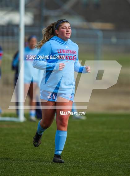 Thumbnail 1 in Clinton @ Lewisburg (MHSAA 6A Semifinal) photogallery.
