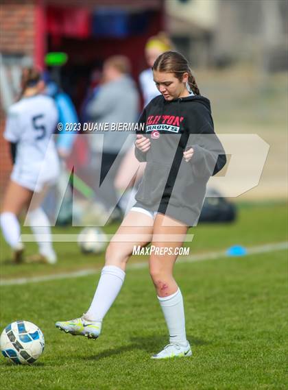 Thumbnail 2 in Clinton @ Lewisburg (MHSAA 6A Semifinal) photogallery.