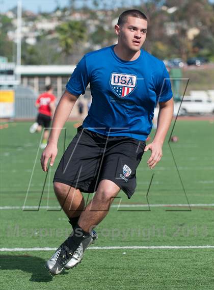 Thumbnail 3 in USA Football Regional Try-Outs (San Diego - Day 1) photogallery.