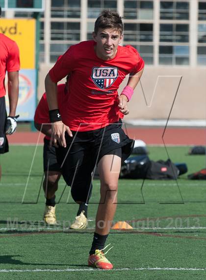 Thumbnail 1 in USA Football Regional Try-Outs (San Diego - Day 1) photogallery.