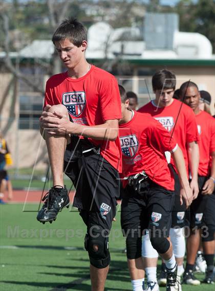 Thumbnail 2 in USA Football Regional Try-Outs (San Diego - Day 1) photogallery.