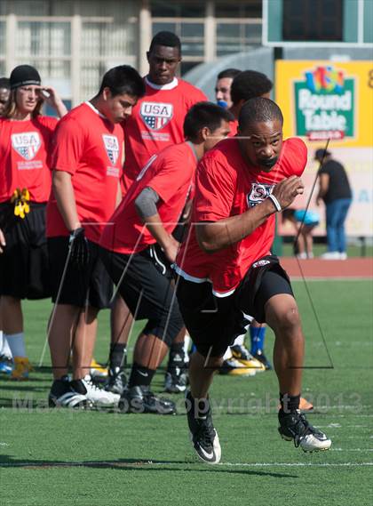 Thumbnail 2 in USA Football Regional Try-Outs (San Diego - Day 1) photogallery.
