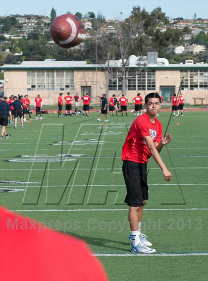 Thumbnail 1 in USA Football Regional Try-Outs (San Diego - Day 1) photogallery.