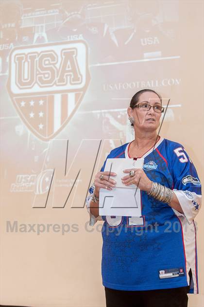 Thumbnail 1 in USA Football Regional Try-Outs (San Diego - Day 1) photogallery.