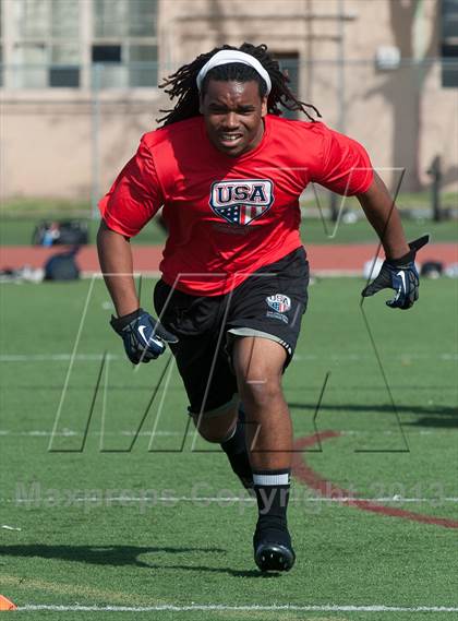 Thumbnail 2 in USA Football Regional Try-Outs (San Diego - Day 1) photogallery.