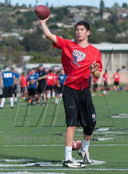 Thumbnail 2 in USA Football Regional Try-Outs (San Diego - Day 1) photogallery.