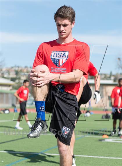 Thumbnail 1 in USA Football Regional Try-Outs (San Diego - Day 1) photogallery.