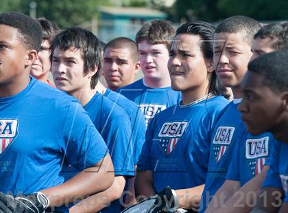 Thumbnail 1 in USA Football Regional Try-Outs (San Diego - Day 1) photogallery.