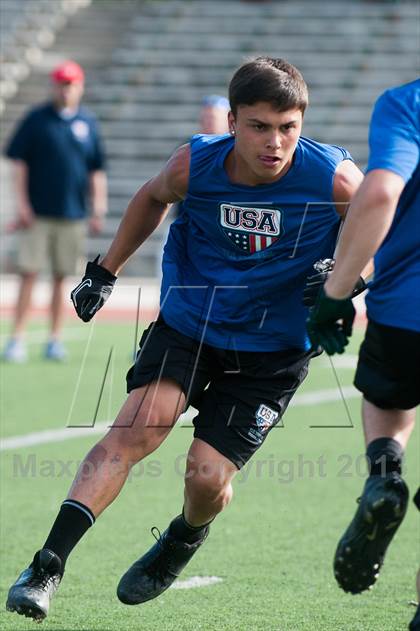 Thumbnail 2 in USA Football Regional Try-Outs (San Diego - Day 1) photogallery.