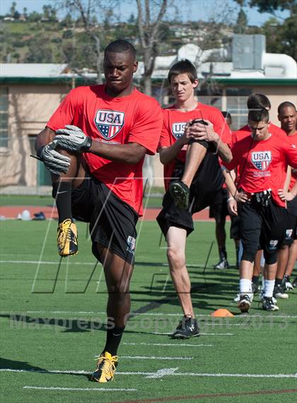 Thumbnail 1 in USA Football Regional Try-Outs (San Diego - Day 1) photogallery.