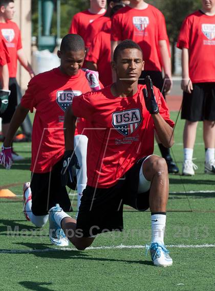 Thumbnail 3 in USA Football Regional Try-Outs (San Diego - Day 1) photogallery.