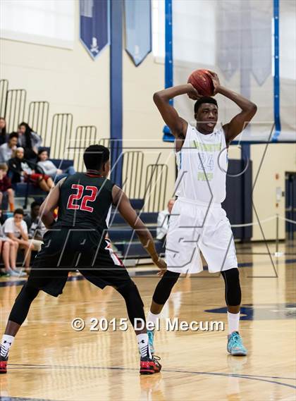 Thumbnail 3 in Oldsmar Christian vs. Huntington  photogallery.