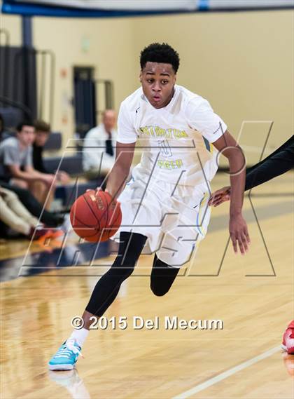 Thumbnail 2 in Oldsmar Christian vs. Huntington  photogallery.