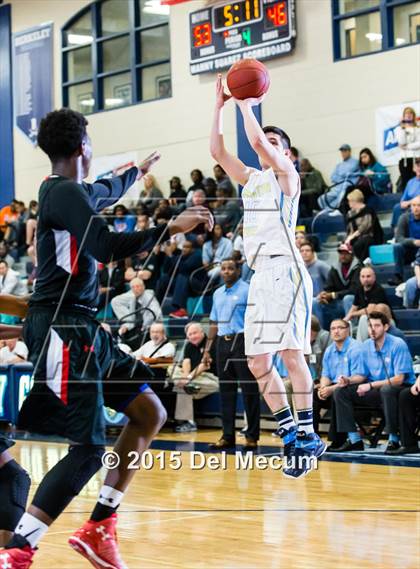 Thumbnail 2 in Oldsmar Christian vs. Huntington  photogallery.