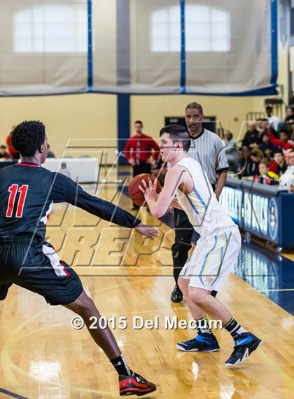 Thumbnail 2 in Oldsmar Christian vs. Huntington  photogallery.