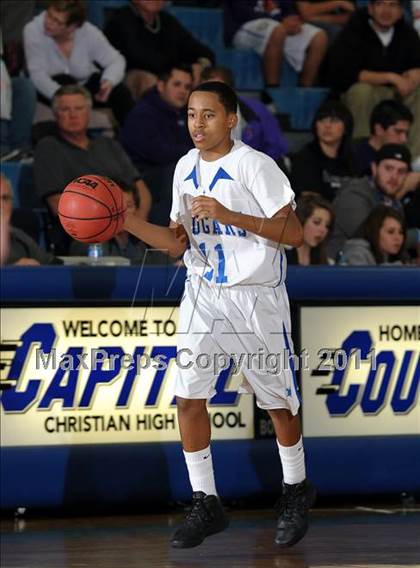 Thumbnail 3 in Denair @ Capital Christian (CIF SJS D4 Playoffs) photogallery.