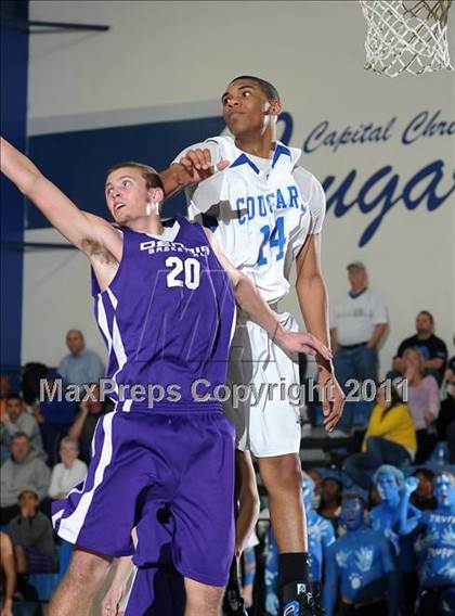 Thumbnail 2 in Denair @ Capital Christian (CIF SJS D4 Playoffs) photogallery.