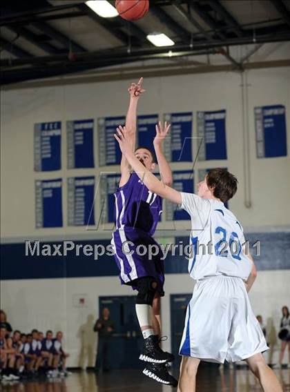 Thumbnail 3 in Denair @ Capital Christian (CIF SJS D4 Playoffs) photogallery.