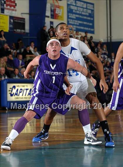 Thumbnail 3 in Denair @ Capital Christian (CIF SJS D4 Playoffs) photogallery.
